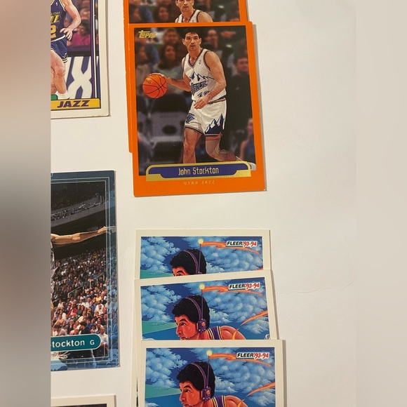 Set of 19 John Stockton Basketball cards Jazz - Picture 5 of 15